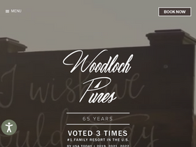 'woodloch.com' screenshot