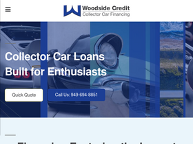 'woodsidecredit.com' screenshot