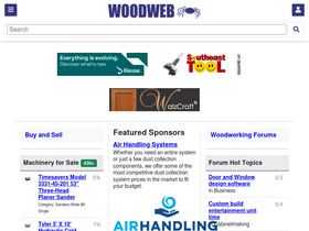'woodweb.com' screenshot