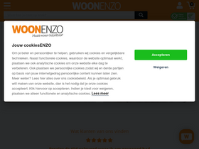 'woonenzo.nl' screenshot