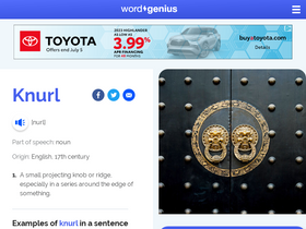'wordgenius.com' screenshot