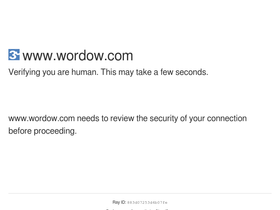 'wordow.com' screenshot