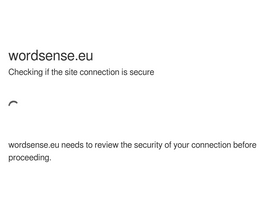 'wordsense.eu' screenshot