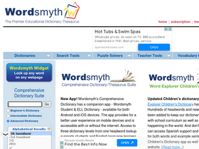 'wordsmyth.net' screenshot