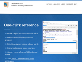 'wordweb.info' screenshot