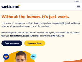 'workhuman.com' screenshot
