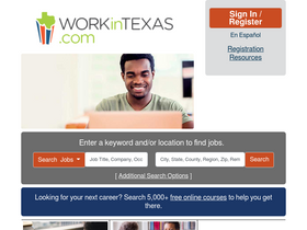 'workintexas.com' screenshot