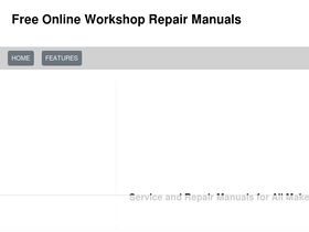 'workshop-manuals.com' screenshot