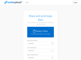 'workupload.com' screenshot