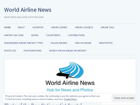 'worldairlinenews.com' screenshot