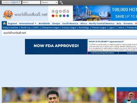 'worldfootball.net' screenshot