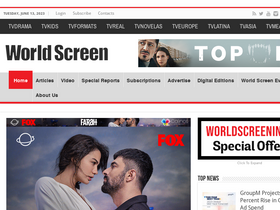 'worldscreen.com' screenshot