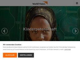 'worldvision.de' screenshot