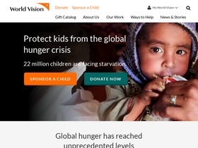 'worldvision.org' screenshot