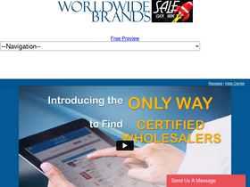 'worldwidebrands.com' screenshot