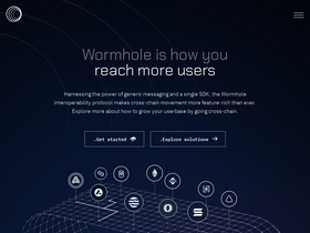 'wormhole.com' screenshot