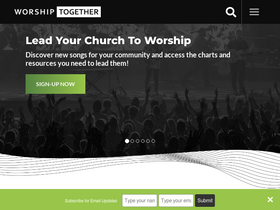 'worshiptogether.com' screenshot