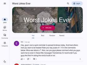 'worstjokesever.com' screenshot