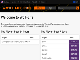'wot-life.com' screenshot