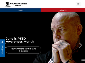 'woundedwarriorproject.org' screenshot