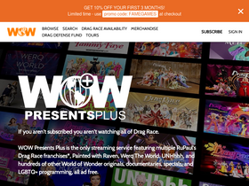 'wowpresentsplus.com' screenshot