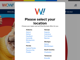 'wowway.com' screenshot