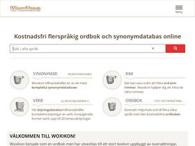 'woxikon.se' screenshot