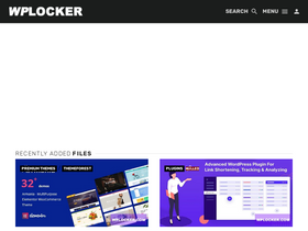 'wplocker.com' screenshot