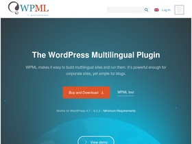 'wpml.org' screenshot