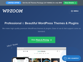 'wpzoom.com' screenshot