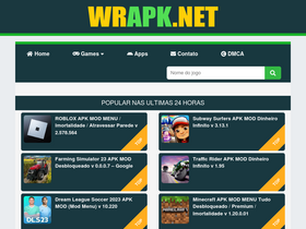 'wrapk.net' screenshot