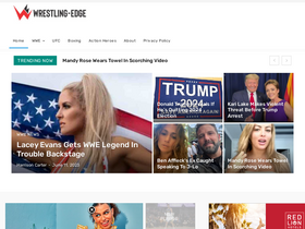 'wrestling-edge.com' screenshot