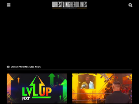 'wrestlingheadlines.com' screenshot