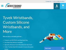 'wristband.com' screenshot