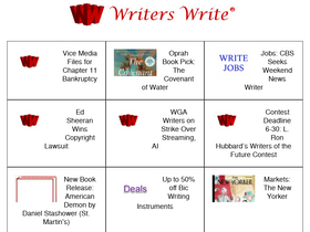 'writerswrite.com' screenshot