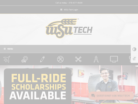 'wsutech.edu' screenshot