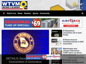'wtvm.com' screenshot