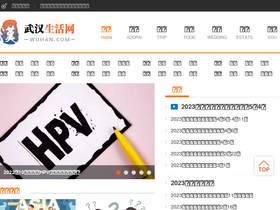 'wuhan.com' screenshot