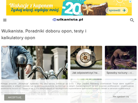 'wulkanista.pl' screenshot