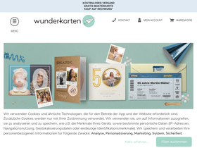 'wunderkarten.de' screenshot