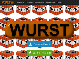 'wurstclient.net' screenshot