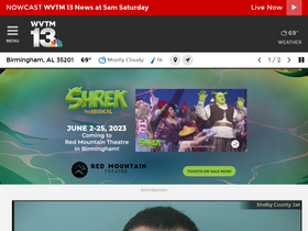 'wvtm13.com' screenshot