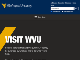 'wvu.edu' screenshot