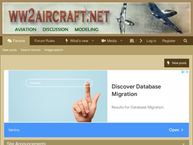 'ww2aircraft.net' screenshot