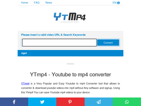 'www-ytmp4.com' screenshot