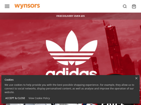 'wynsors.com' screenshot