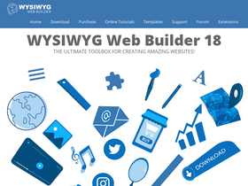 'wysiwygwebbuilder.com' screenshot