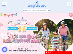 'xedapgiakho.com' screenshot