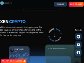 'xencrypto.io' screenshot