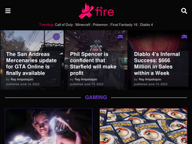 'xfire.com' screenshot